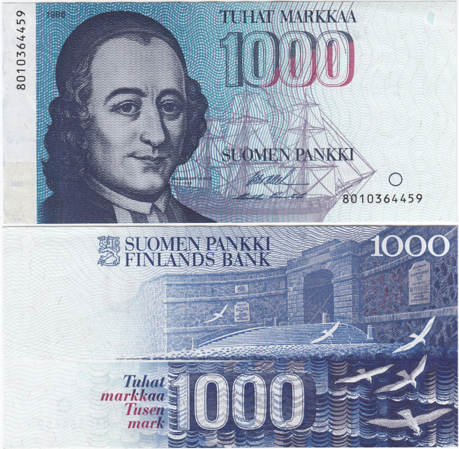 1000 Markkaa 1986 8010364459